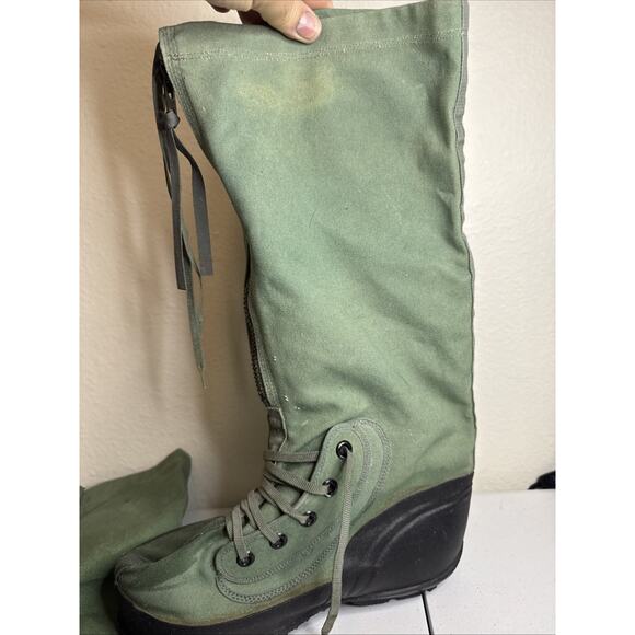 Vintage US BATA Military Issue Extreme Cold Weather Boots (mil-b-6362f) Small